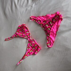 Tutti frutti velvet bikini